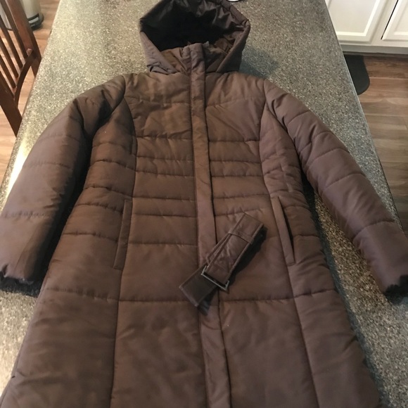 target long puffer coat